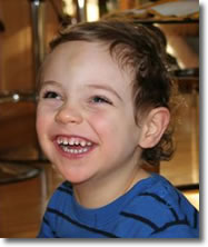 Laughing, as usual!!