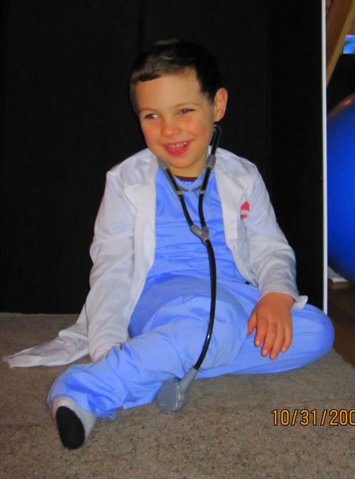Dylan the Doctor  "Doctor Tigger"