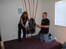 Dylan doing his gravity free program